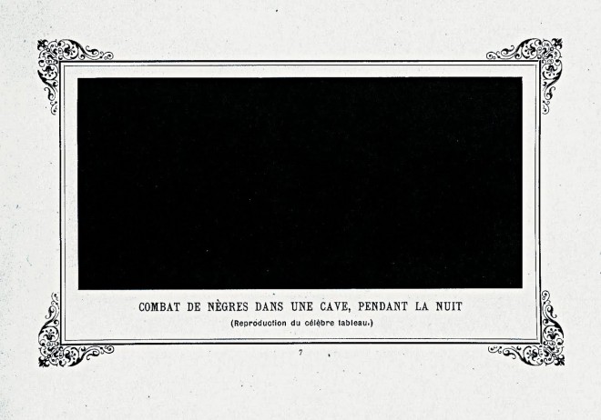 Negrai kaunasi tamsiame urve, 1897 metai.